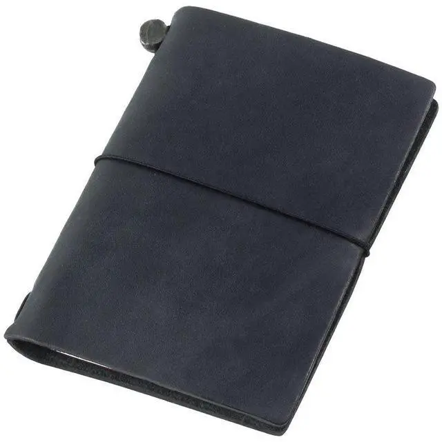 Main image of 15026006 Midori Traveler's Notebook, Passport Size, Black