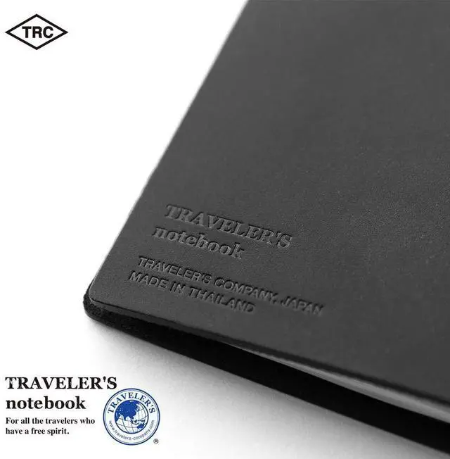 Alt view image 4 of 7 - 15026006 Midori Traveler's Notebook, Passport Size, Black