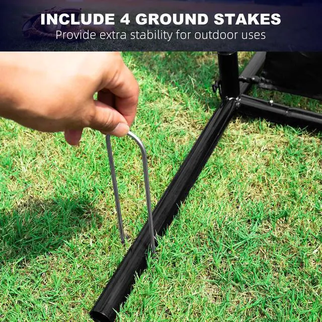 Alt view image 4 of 7 - 9 Hole Pitching Net, Baseball Softball Accuracy Training Target | 3-min Setup, Heavy-Duty Frame, 8-Ply Reinforced Net, Indoor & Outdoor Throwing Practice, Include Carry Bag & Ground Stakes