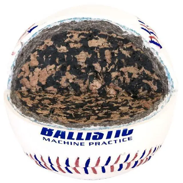 Alt view image 6 of 7 - Ballistic Leather Pitching Machine Baseballs | Durable Leather Construction for Consistent Performance, 12-Pack