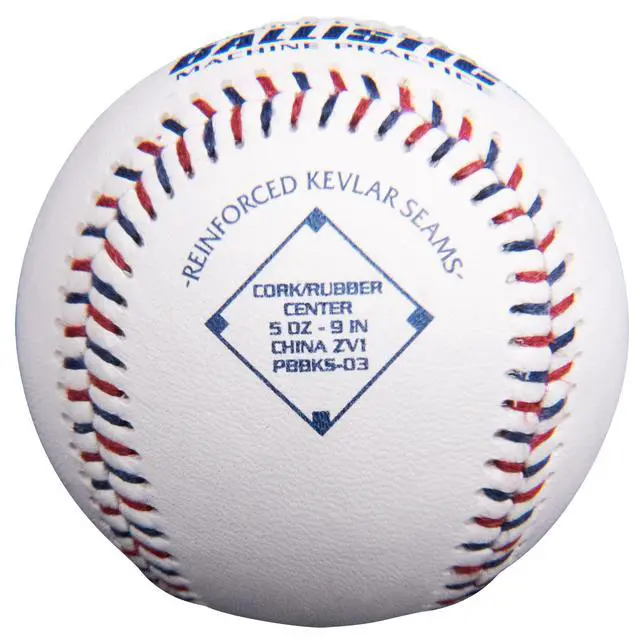 Alt view image 3 of 7 - Ballistic Leather Pitching Machine Baseballs | Durable Leather Construction for Consistent Performance, 12-Pack