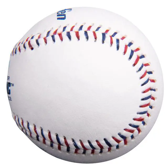 Alt view image 5 of 7 - Ballistic Leather Pitching Machine Baseballs | Durable Leather Construction for Consistent Performance, 12-Pack