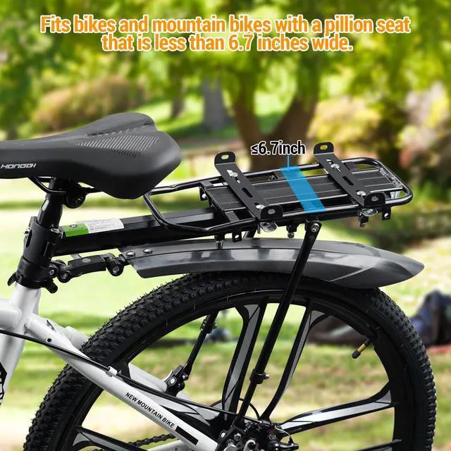 Alt view image 7 of 7 - Rear Child Bike Seat, Rear Kid Bike Seat, Toddler Bike Seat for Adult Bikes for Baby Ages 6 Months to 6 Years
