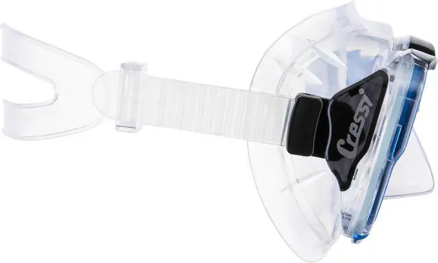 Alt view image 6 of 7 - Mask and Snorkel Kit for Snorkeling and Freediving - Wide View and Dry Snorkel- Big Eyes & Seal Dry - Made in Italy
