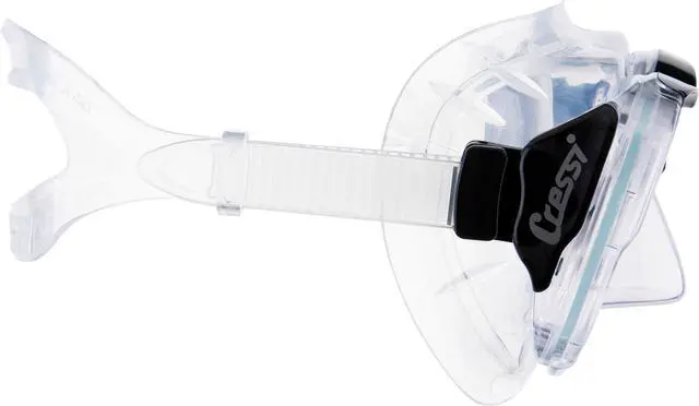 Alt view image 6 of 7 - Mask and Snorkel Kit for Snorkeling and Freediving - Wide View and Dry Snorkel- Big Eyes & Seal Dry - Made in Italy