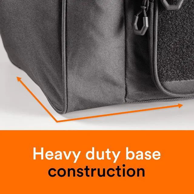 Alt view image 4 of 6 - 130L 36" Heavy Duty Extra Large Sports Gym Equipment Travel Duffle Bag W/Adjustable Shoulder Strap & 7 Compartments. Perfect for Soccer Baseball Basketball Hockey Football, Team Coaches & More