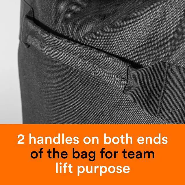 Alt view image 6 of 6 - 130L 36" Heavy Duty Extra Large Sports Gym Equipment Travel Duffle Bag W/Adjustable Shoulder Strap & 7 Compartments. Perfect for Soccer Baseball Basketball Hockey Football, Team Coaches & More