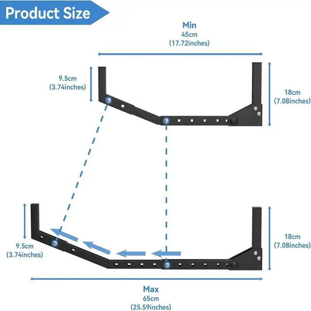 Alt view image 4 of 7 - Wall Mount Kayak Storage Rack, Kayak Hooks for Garage Wall Hangers for Kayak, Surfboard, Skiis, Snowboard, Paddle Board