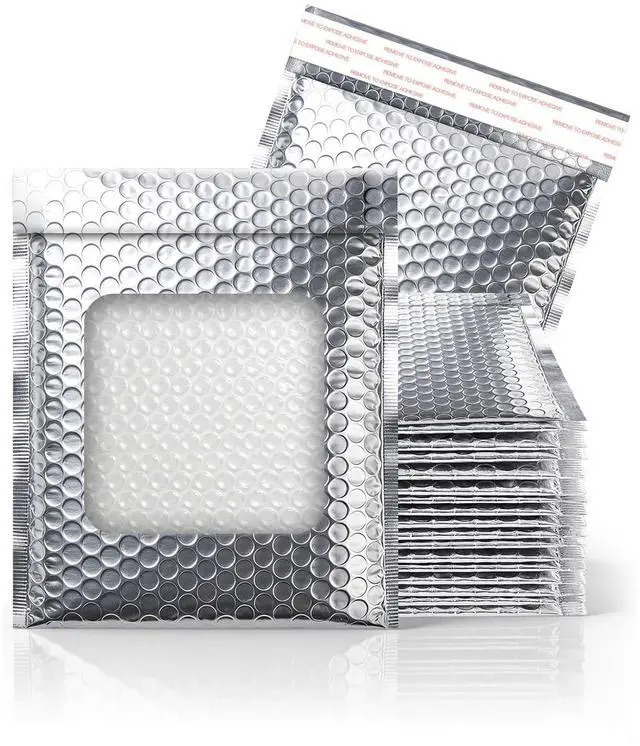 Main image of 34Pack Insulated Bubble Mailers for Cold Shipping, 11.5" x 14.3" Thermal Mailing Bag for Frozen Food, Waterproof Packaging Envelope