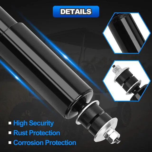 Alt view image 6 of 7 - 4PCS Front and Rear Shock Absorbers Compatible with EZGO TXT Golf Cart 1994-Up Gas & Electric Models Replace# 76418-01, 70928-G01
