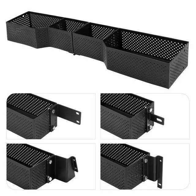 Alt view image 7 of 7 - Golf Cart Front Inner Basket, Golf Cart Storage Tray | Compatible with EZGO TXT and RXV, Club Car DS and Precedent