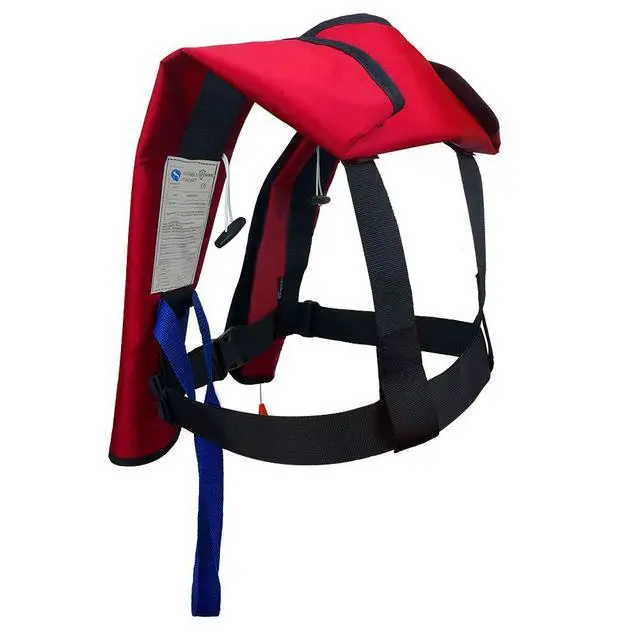 Alt view image 2 of 6 - Inflatable Life Jacket Life Vest Basic Automatic/Manual