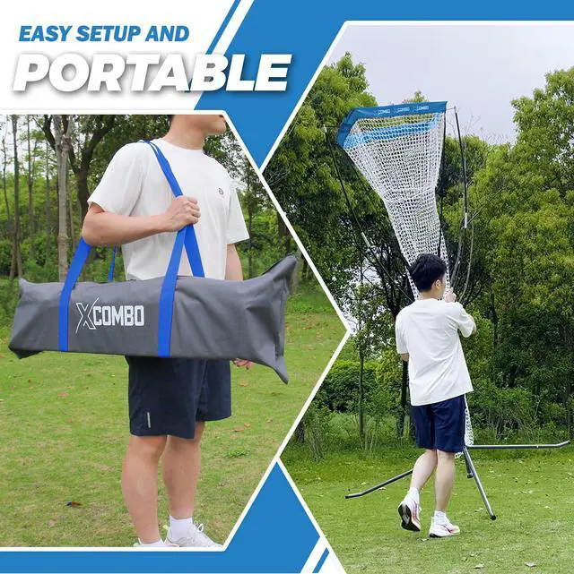 Alt view image 6 of 6 - Volleyball Setter Trainer Net, Adjustable Height for Indoor and Outdoor Practice, Perfect for Serving, Spiking, and Setting Training Equipment
