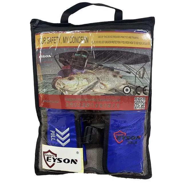 Alt view image 6 of 6 - Inflatable Life Jacket Life Vest Basic Automatic/Manual
