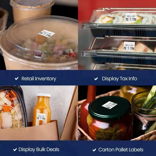 Alt view image 7 of 7 - Pricing Labels for Monarch 1136 Sell BY - 42,000 Labels w/ 24 Rolls Value Pack, 3 Sleeves - Made in USA