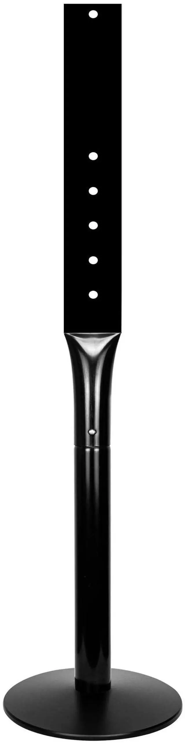 Main image of Parking Sign Post 48" Heavy Duty Cast Iron Parking Signs Stand, Movable Sign Stand for Hanging Signs, Black 15 pounds