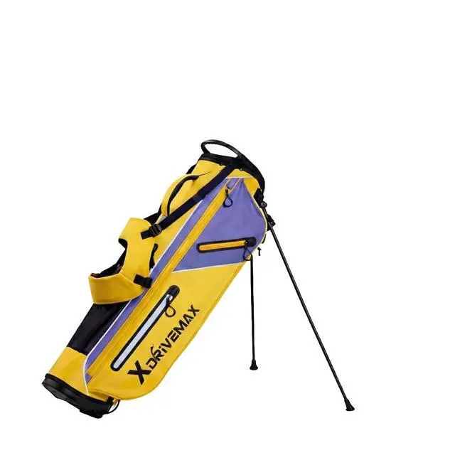 Main image of Golf Stand Bag, Ultra Lightweight Compact Design for Walking Rounds, Easy-Carry Slim 4-Way Top for Multiple Pieces, for Par 3 & Practice