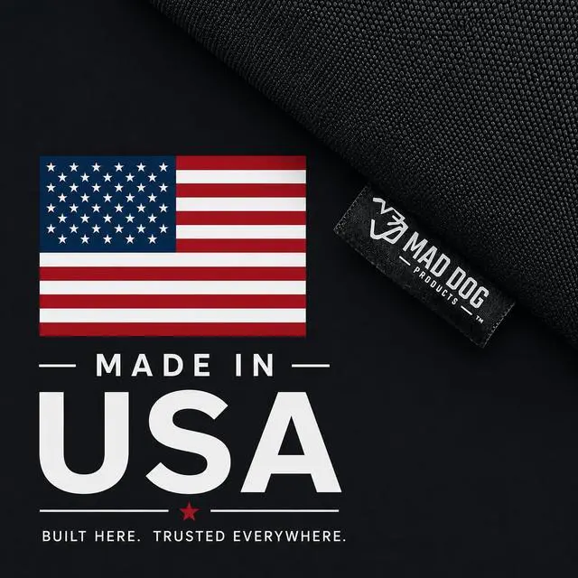 Alt view image 5 of 7 - Mad Dog Boat Trailer Guide Pole Pad and Cover with Capped Ends | 60 Inch | Black | Heavy Duty UV Fade Proof Canvas | Set of Two