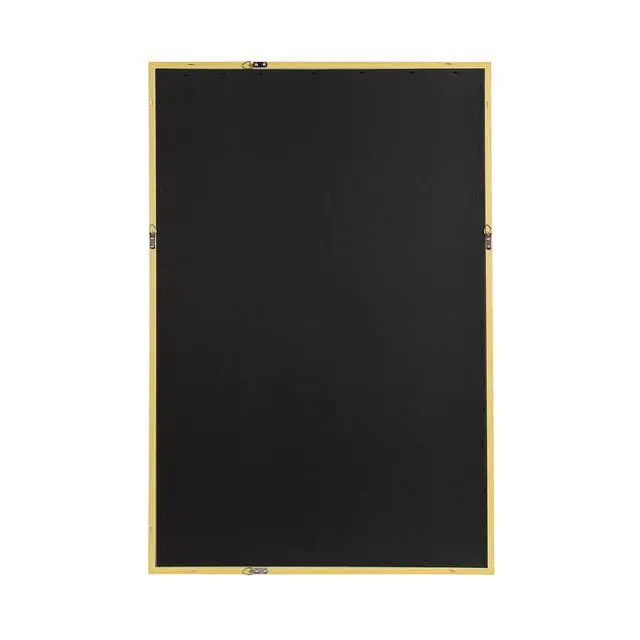 Alt view image 7 of 7 - Oakhurst Rectangle Framed Linen Fabric Pinboard; 24 x 36; Distressed Black; Traditional Decorative Bulletin Board with Stepped Profile and Lightly Distressed Finish