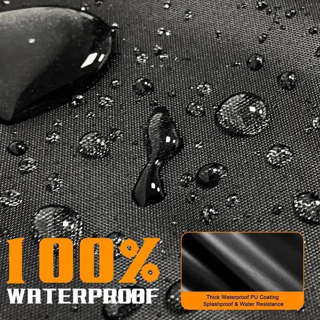 Alt view image 5 of 7 - Golf Cart Cover 2/4/6 Passenger Golf Cart Covers Extended Roof Waterproof Outdoor,Durable Weatherproof,Compatible with Club Car, EZGO, Yamaha, Cushman, Evolution, Star,Tomberlin
