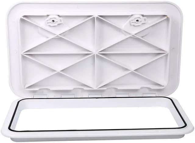 Main image of Boat Hatch 24" X 14", 180 Degree Lid Hinge Boat Deck Hatch, Marine Hatch with Non Slip Surface, Durable Construction Boat Access Hatch & Lid, Weatherproof and Easy to Install