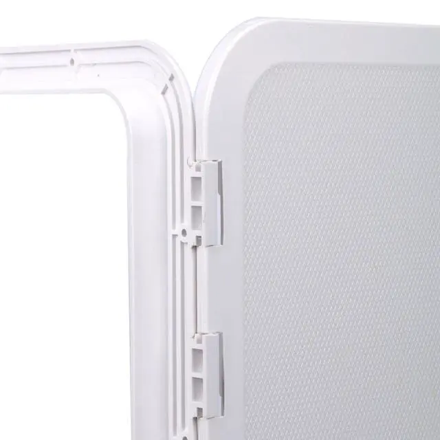 Alt view image 7 of 7 - Boat Hatch 24" X 14", 180 Degree Lid Hinge Boat Deck Hatch, Marine Hatch with Non Slip Surface, Durable Construction Boat Access Hatch & Lid, Weatherproof and Easy to Install