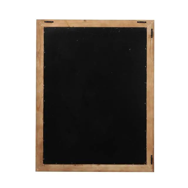 Alt view image 6 of 6 - Vision Board Linen Bulletin Board Black Frame, 21"×27" Pin Boards Large Cork Boards for Walls, Rustic Message Board Decorative Memo Boards, Wall Mounted Display Picture Board for Home Office Decor