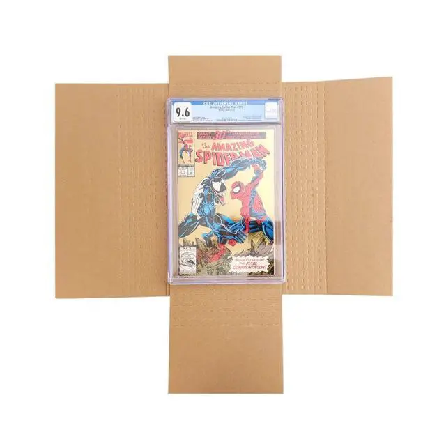 Alt view image 5 of 6 - Gemini Wrap Mailer Comic Shipping Boxes - 100ct | Holds 15 Comics, 3 Graded Slabs, 10 Toploader Comics, 8 Magazines | Premium Customizable Gemini Mailers for Comic Books, Manga, Literature Mailers etc