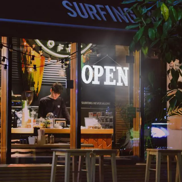 Alt view image 2 of 7 - Open Signs for Business,30x10 inch Ultra Bright Open Sign Led for Window Wall Door w/Remote Control Bar Cafe Salon Barber Resturant Retail Store