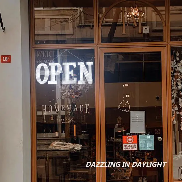 Alt view image 5 of 7 - Open Signs for Business,30x10 inch Ultra Bright Open Sign Led for Window Wall Door w/Remote Control Bar Cafe Salon Barber Resturant Retail Store