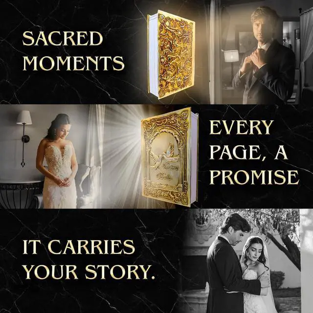 Alt view image 7 of 7 - Biblia catolica en español para boda Metalic Beautiful Cover for Wedding Bible - Spanish Bible Large Print - biblia para boda - La biblia en español letra Grande - biblia y Rosario para boda catolica