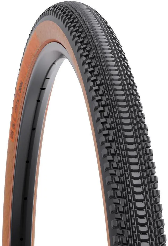 Main image of Vulpine Gravel Bike Tire (700c) Tubeless Folding - Light Fast Rolling for Races (Black/Tan, Optional SG Puncture Protection)