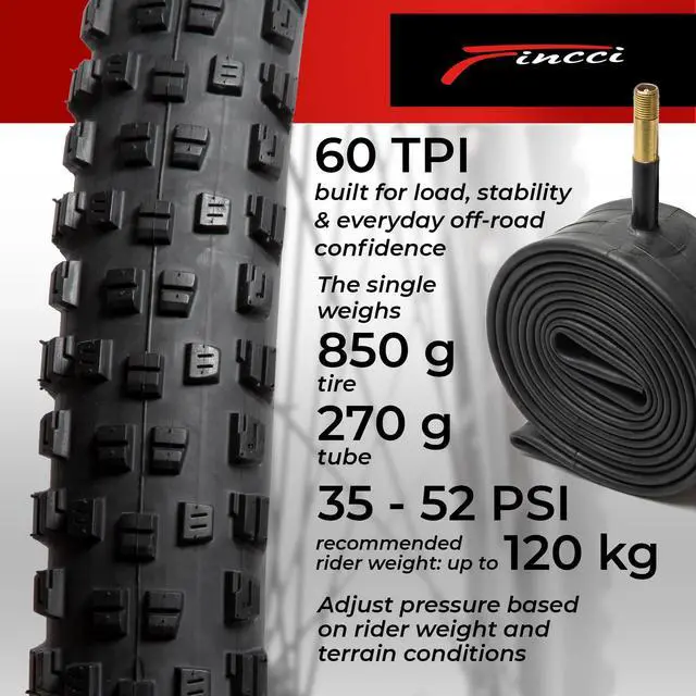 Alt view image 5 of 7 - Set 29x2.25 Mountain Bike Tire & Tubes Schrader/Presta - Foldable 57-622 | Folding 29 inch Bicycle Tyres, Accessories for Mountain, Enduro and MTB Bikes, Front and Rear Replacement, 1mm Anti Puncture