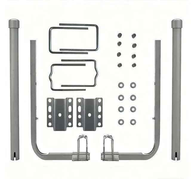 Alt view image 2 of 7 - Boat Trailer Guide-ons, 40"/48" Adjustable, 2PCS Rustproof Electro-Galvanized Steel Trailer Guide ons, Trailer Guides with PVC Pipes, for Ski Boat, Fishing Boat, Sailboat Trailer