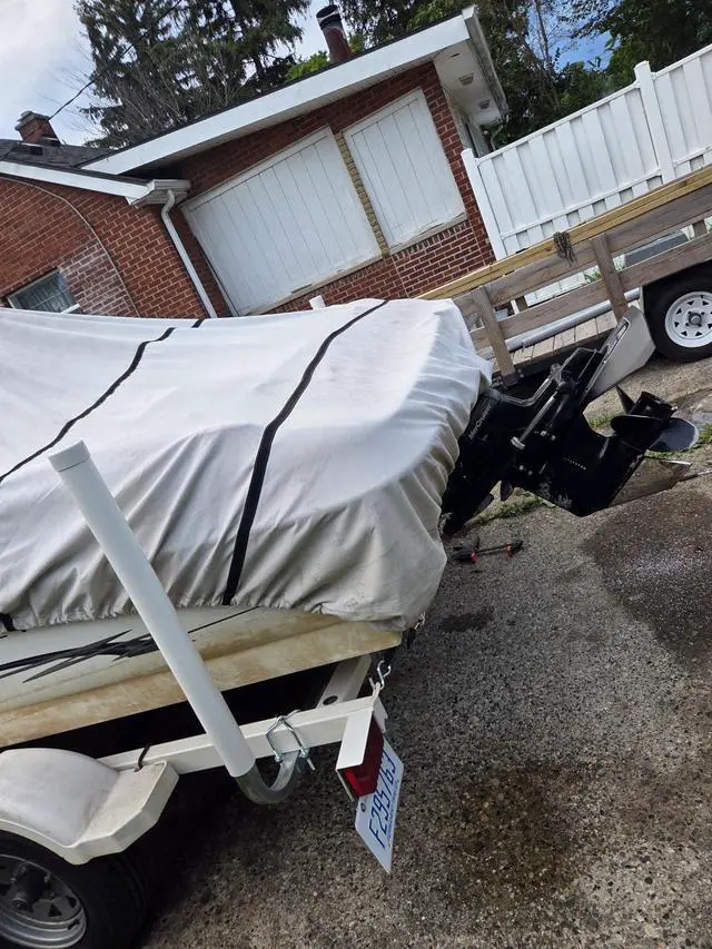 Alt view image 7 of 7 - Boat Trailer Guide-ons, 40"/48" Adjustable, 2PCS Rustproof Electro-Galvanized Steel Trailer Guide ons, Trailer Guides with PVC Pipes, for Ski Boat, Fishing Boat, Sailboat Trailer