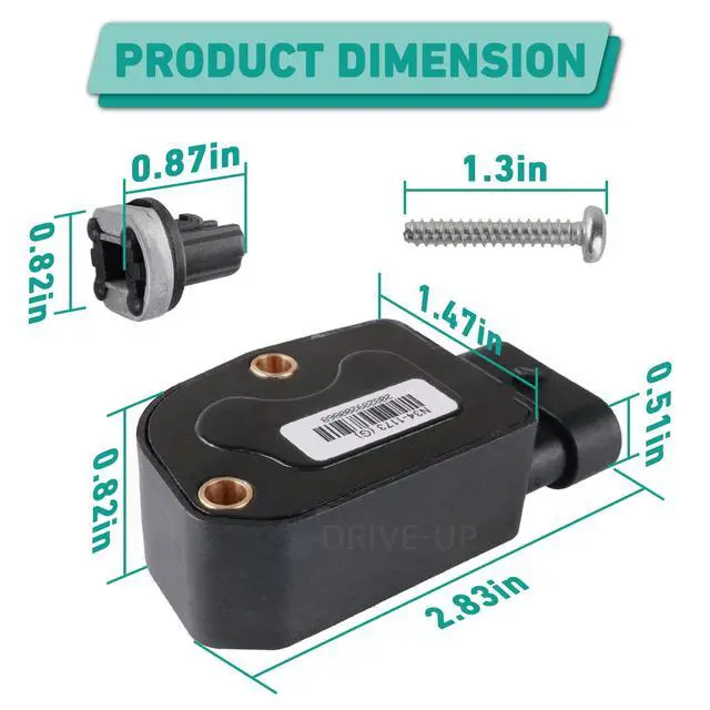 Alt view image 4 of 6 - Golf Cart Throttle Sensor for Club Car Precedent/Tempo/Onward 2010-Up Gas Models with 2nd Gen Accelerator Pedal Assembly, Replaces OEM #N34-1173(G)