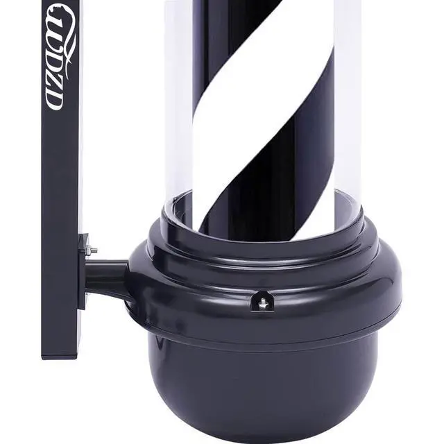 Alt view image 5 of 5 - 27'' Black White Barber Pole Light