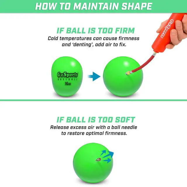 Alt view image 6 of 6 - 2.8 inch Weighted Training Baseballs - Hitting & Pitching Training for All Skill Levels - Improve Power and Mechanics