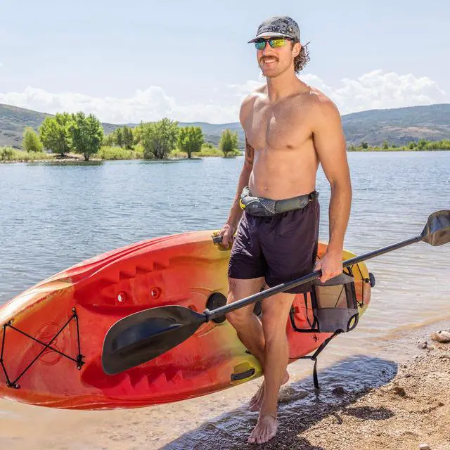Alt view image 4 of 7 - M-16 Manual Inflatable Belt Pack, U.S. Coast Guard Approved, Low Profile, Compact Design, Approved for Users 16 Years and Older; and Over 80 pounds