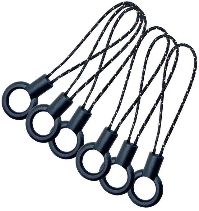 Main image of 2.5" Hand Wrist Phone Lanyard Nylon Connect Line Adapter Pendant for Flash Drives, Keys, Keychain, Id Badges, Badge Holder, 1000 pcs