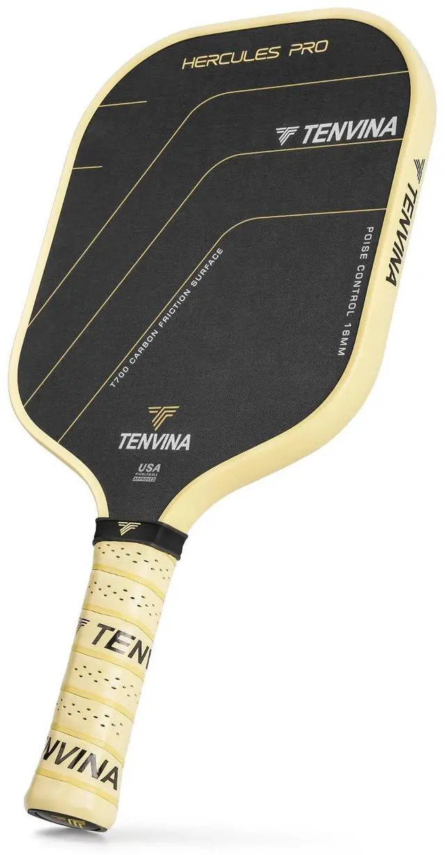 Main image of TENVINA Pickleball Paddles, Thermoformed T700SC Carbon Fiber Pickleball Paddle, Pickle Ball Paddle USAPA Approved for Larger Power and Sweet Spot