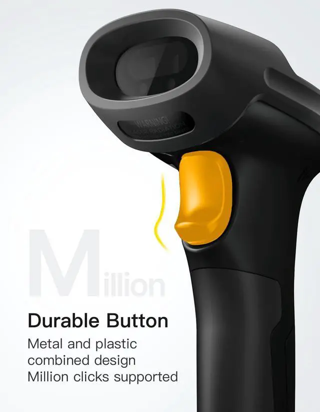 Alt view image 7 of 7 - 2D Barcode Scanner, Wireless Bluetooth QR Code Scanner with AI APP & SDK, 180-Day Battery Life, Fast & Accurate Scanning, Compatible with iOS/Android/Windows