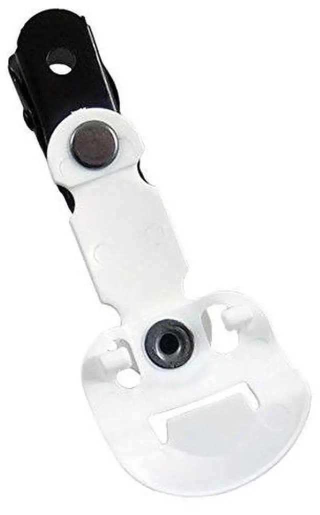 Alt view image 2 of 3 - White Universal Clip for Vocera B3000 (25 Pack) | Vocera Communications Badge B3000 | Matches Vocera Part Number 230-01985
