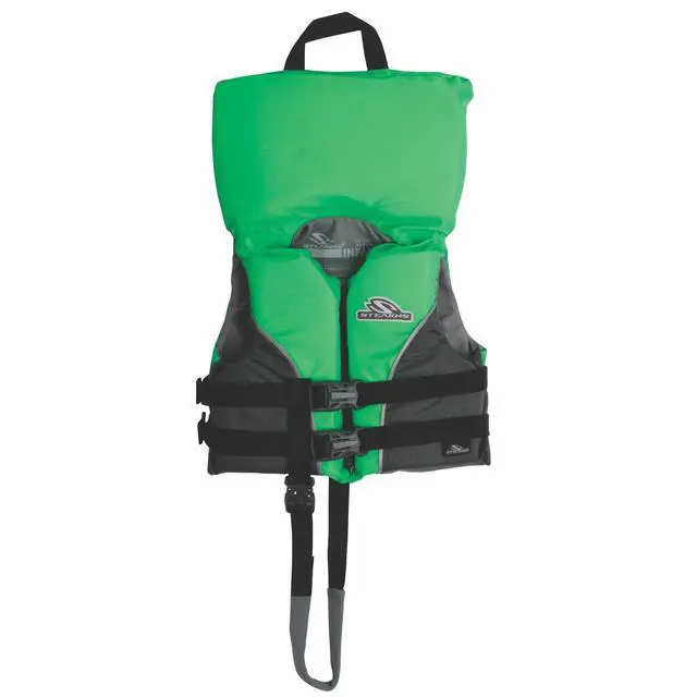 Alt view image 3 of 3 - Child Life Jacket with Heads-Up Flotation, USCG Approved Type II Kids Life Vest for Pool, Beach, Lake, Boating & More, Youth PFD