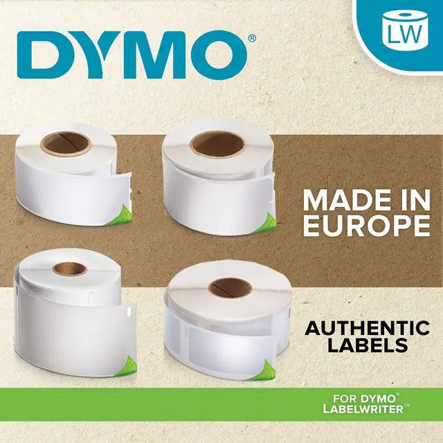 Alt view image 5 of 7 - LW Durable Industrial Labels for LabelWriter Label Printers, White Poly, 2-1/4 x 1-1/4, 1 Roll of 800