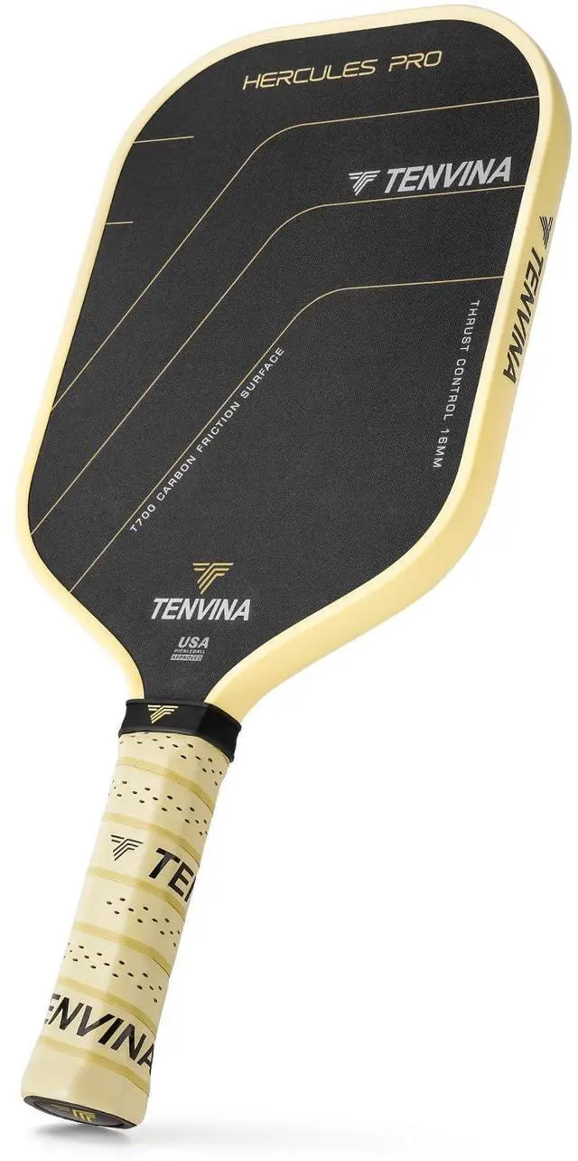 Main image of TENVINA Pickleball Paddles, Thermoformed T700SC Carbon Fiber Pickleball Paddle, Pickle Ball Paddle USAPA Approved for Larger Power and Sweet Spot