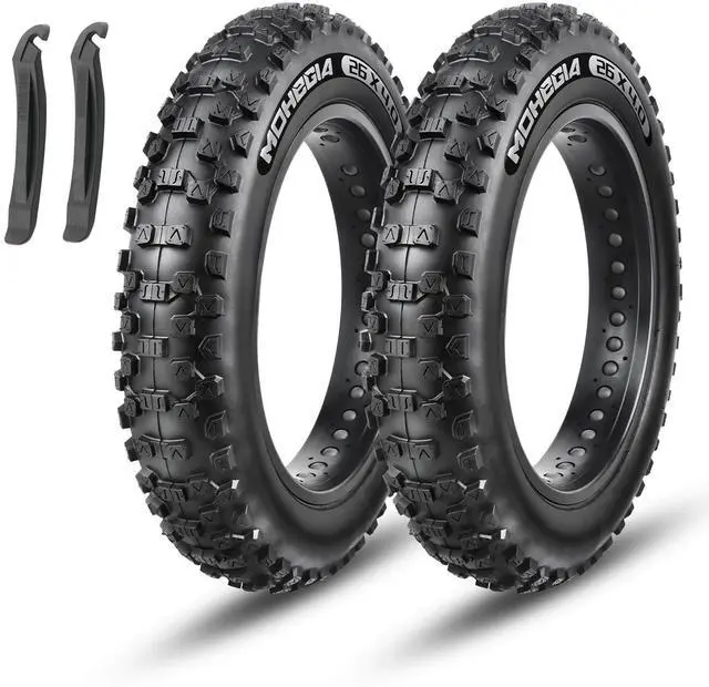 Main image of Ebike Fat Tire: 20x4.0/26x4.0 Inch E-Bike Mountain Bicycle Tire Replacement,High-Performance and All-Terrain Folding Electric MTB Tire with Offroad or Trail Riding