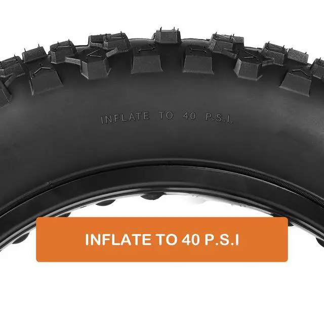 Alt view image 6 of 7 - Ebike Fat Tire: 20x4.0/26x4.0 Inch E-Bike Mountain Bicycle Tire Replacement,High-Performance and All-Terrain Folding Electric MTB Tire with Offroad or Trail Riding
