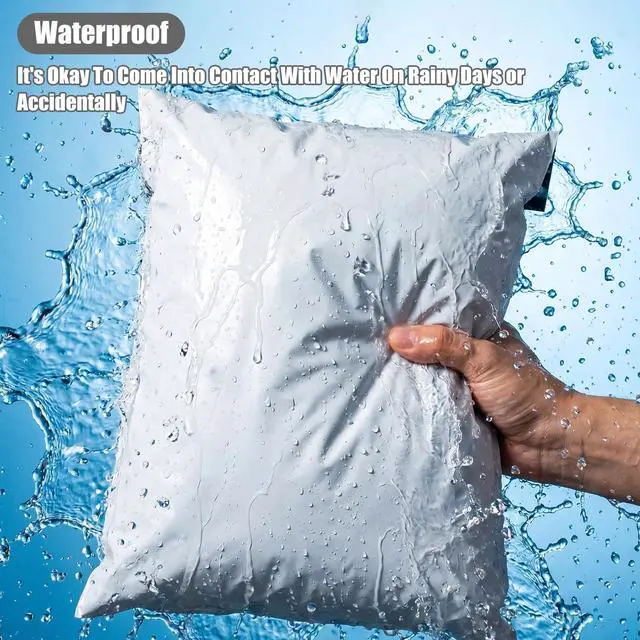 Alt view image 6 of 7 - 19"x14.5" Poly Mailers 500Pcs Shipping Bags for Clothes, Strong Adhesive Self-Seal Shipping Envelopes Waterproof Packaging Mailing Bags, White Tear-resistant Polymailers for Small Business