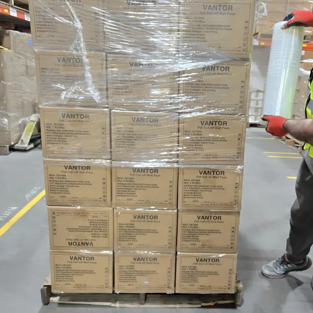 Alt view image 7 of 7 - 18" Stretch Film/Wrap 1500 feet 7 Layers 80 Gauge Industrial Strength up to 800% Stretch Ability 20 Microns Clear Durable Adhering Packing Moving Heavy Duty Shrink Film, Box of 4